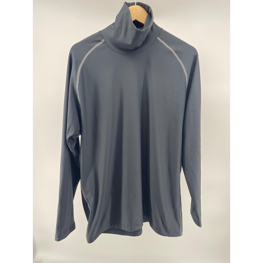 Galvin Green Mens XL‎ Gray Turtleneck Base Layer Stretch Golf Athletic Top